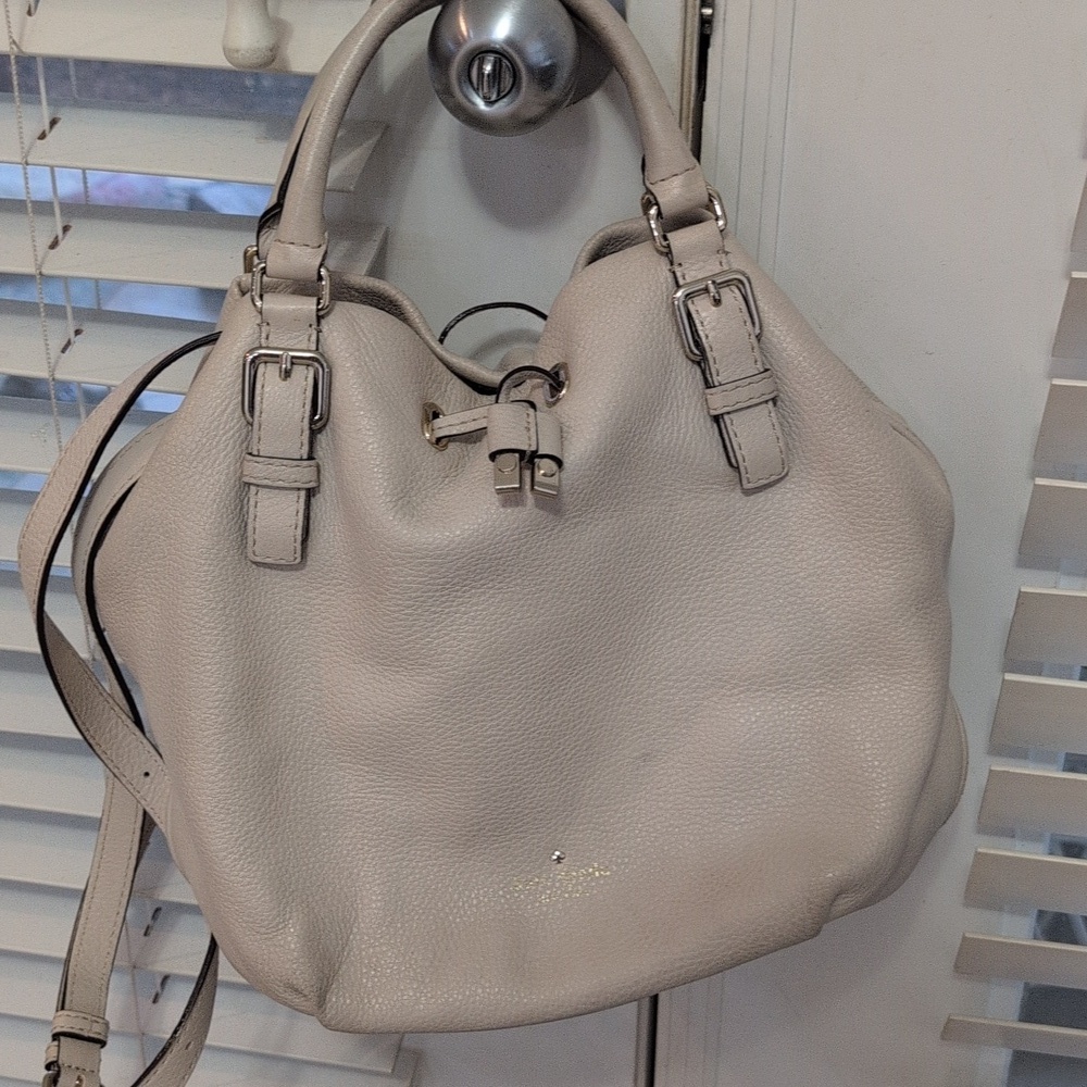 Kate Spade off white leather bag